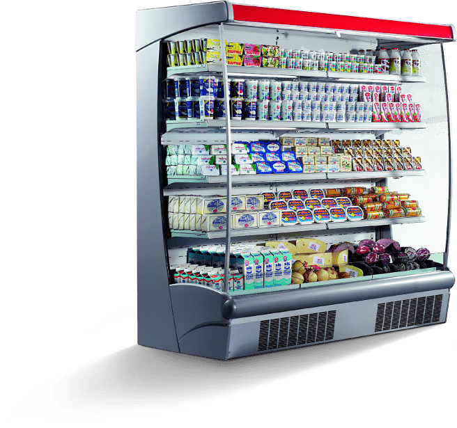 Commercial display freezer